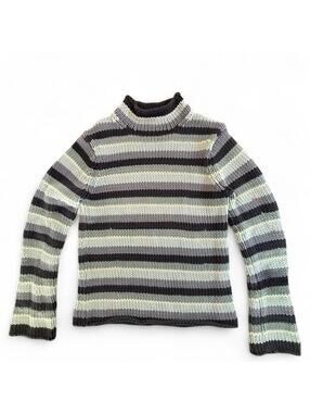 Gap Women's Mock Neck Striped Sweater